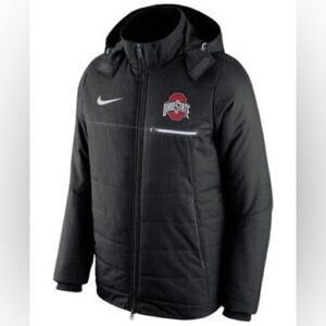 Ohio State Buckeyes Nike Sideline Winter Thermal Jacket - Black